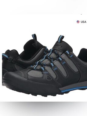 Clarks Men's Outlay Point Oxford Blue Black Size 8.5